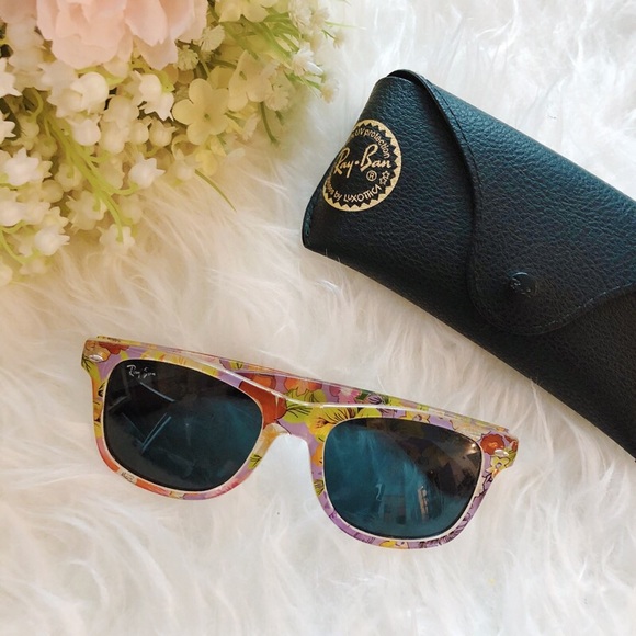 ray ban floral sunglasses